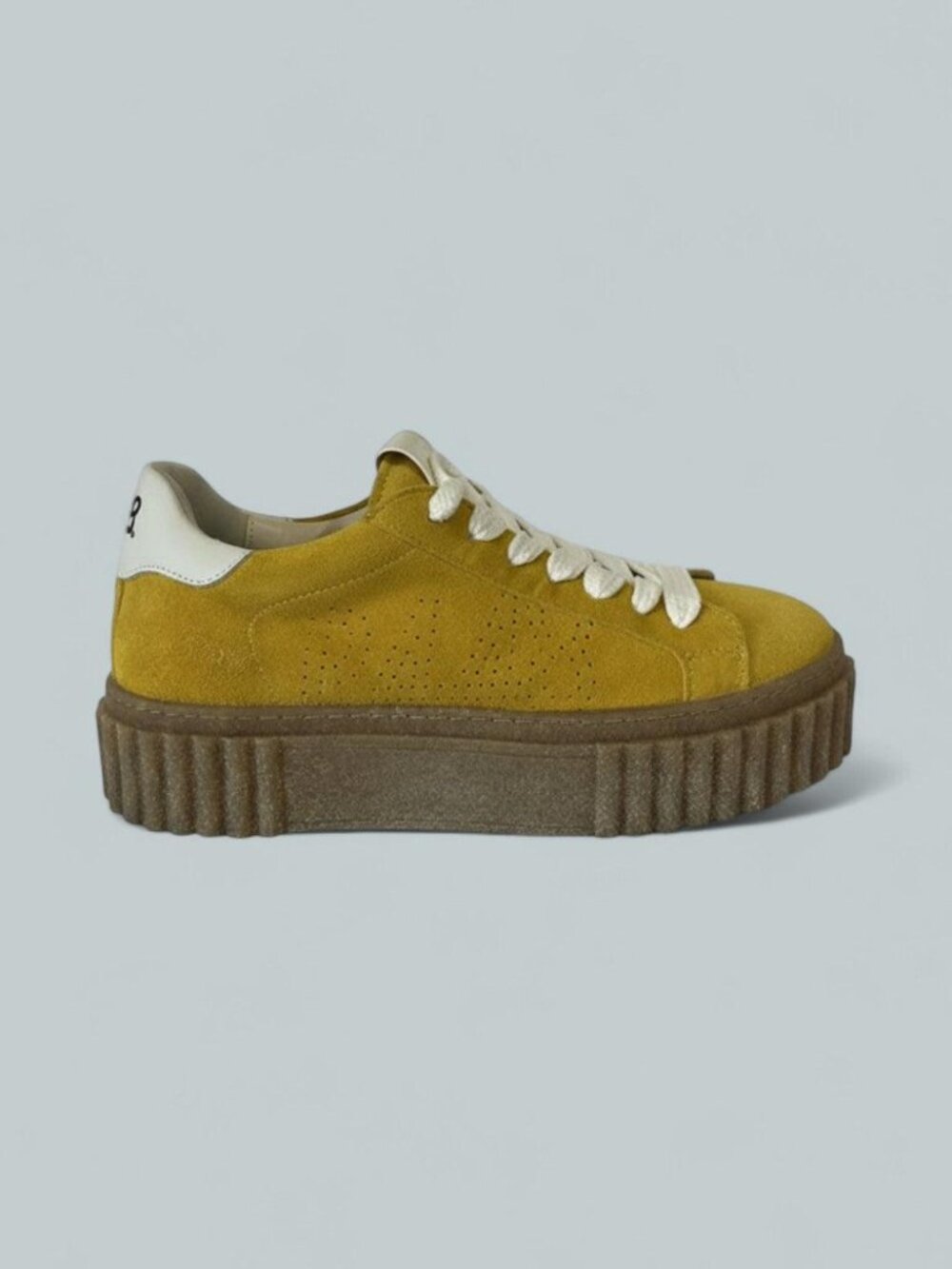 Women's Creeper Sneakers - Yellow